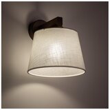  Brilagi - Zidna lampa LATTE 1xE27/15W/230V borovina/bela | Eponuda.com