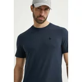 Fjallraven Majica kratkih rukava Hemp Blend za muškarce, boja: tamno plava, s aplikacijom, F12600215