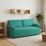 SOFA za 3 osobe Tirkizna 198 x 83 x 95 cm Baršun | shoptok.hr