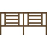  Posteljno vzglavje medeno rjavo 206x4x100 cm trdna borovina, (20648182) | Shoptok.si
