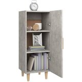  Komoda siva boja betona 34,5x34x90 cm od konstruiranog drva | Eponuda.com