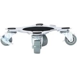 vidaXL Pohištveni valjčki 4 kosi z dvigalom 15,5x15,5x5,5 cm jeklo 1000 kg | Shoptok.si