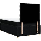  Krevet box spring s madracem crni 120 x 190 cm od tkanine | shoptok.hr