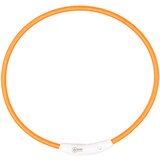 Duvo ogrlica za pse, svetleća usb nylon, 35cm, narandžasta Duvo ogrlica za pse, svetleća usb nylon, 35cm, narandžasta Slike