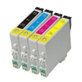 Epson T0445 , T0441 do T0444 , komplet 4 kompatibilne kartuše Cene