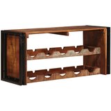  Stalak za vino Smeđa 100 x 45 x 33 cm Čvrsto reciklirano drvo | shoptok.hr