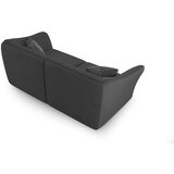 Cosmopolitan Design Temno siva sedežna garnitura iz tkanine bouclé 206 cm Tokyo – | Shoptok.si