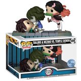 Funko figura pop! moments: demon slayer - tanjiro & nezuko vs. temple demon | ePonuda.com