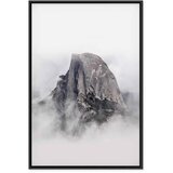  Slika - Half Dome (1 Part) Vertical 40x60 U crnom drvenom okviru | shoptok.hr