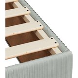 vidaXL Box spring postelja z vzmetnico svetlo siva 120x190 cm žamet | Shoptok.si