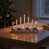 Brilagi LED Božićni svećnjak 7xLED/2xAA bela | Eponuda.com