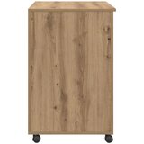  Stol s kotačićima s ladicama Umjetnički hrast 91 x 50 x 77 cm | shoptok.hr