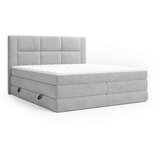 Esposa BOXSPRING POSTELJA 180 cm x 200 cm , tekstil siva | Shoptok.si