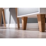 MID.YOU Komoda Concept Siva Grafit Bela 53,5x96 Cm | Shoptok.si