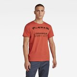 G-star T-shirt - Originals r t red Cene