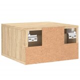  Zidni noćni ormarići 2 kom hrasta sonome 35 x 35 x 20 cm Smeđa | Shoptok.si
