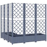  Sadilica s rešetkom tamnosiva 120 x 120 x 121 5 cm pp | shoptok.hr