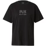 P.E Nation Funkcionalna majica 'Heads Up' črna / bela