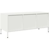 vidaXL TV ormarić bijeli 101,5x39x43,5 cm hladno valjani čelik | shoptok.hr
