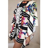 Kesi Bat dress with waist tie beige | Shoptok.si