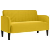  Dvosjed žuti 109 cm baršun | Eponuda.com