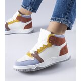 Gemre Elizabeth High-Top Purple Sneakers | Shoptok.si
