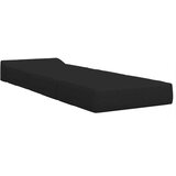 SOFA na razvlačenje Crna 200 x 70 x 15 cm Tkanina | Shoptok.si