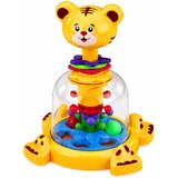Interaktivna igračka tigar sa zvečkama - žuto/plavi | Shoptok.si