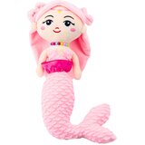  igračka sirena s pletenim repom 32 cm - roza | Shoptok.si