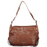 Desigual ženska torba za rame s vezom camel Cijene