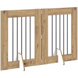  Vrata za pse s postoljem 2 pcs Hrast artisan 60 x 80 cm | shoptok.hr