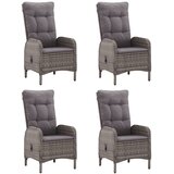 5-dijelni vrtni blagovaonski set sivi | shoptok.hr