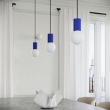 Sollux SL.1739 - visilica na sajli halo 1xG9/8W/230V prečnik 12 cm plava | Eponuda.com