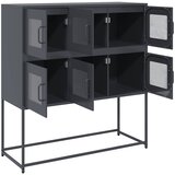  Komoda antracit 100,5 x 39 x 107 cm od hladno valjanog čelika | Eponuda.ba