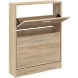 Maison Chic Omarica za obutev - Kopa za čevlje hrast 59x17x81 cm inženirski les, (21778287) Cene