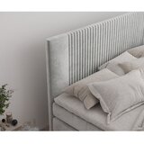 Maison de Rêve Svetlo siva boxspring postelja s prostorom za shranjevanje 180x200 cm Bergamo – | Shoptok.si