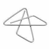  Spinacze Krzyżowe Motyle Metalowe Do Dokumentów Biurowe 24 mm 100 szt. | Shoptok.si
