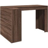 Maison Chic pisarniška pisalna miza - računalniška miza rjavi hrast 123,5x73,5x75 cm inž. les, (21785250) Cene