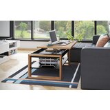 Mazzoni klub sto nuo hrast craft zlatni crni | ePonuda.com