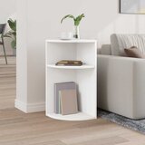  Konačna Stolić Bijelo 29,6 x 29,6 x 60 cm Konstruirano drvo | shoptok.hr