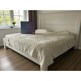 Viktorija Leskovac Ćebe Harmony Glat 220x240cm Prljavo bela boja | Eponuda.com