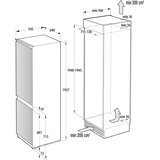 Gorenje Kombinerade kyl /frysskåp NRKI619D61WFE BK070 | shoptok.hr