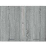 Viseći Viseča omarica siva sonoma 80x31x60 cm inženirski les, (21220825) | Shoptok.si