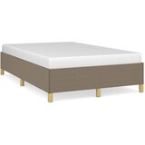 vidaXL Posteljni okvir taupe 120x190 cm tkanina Cene