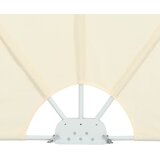  Sklopiva bočna tenda krem 400 x 200 cm | shoptok.hr
