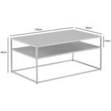 MID.YOU KLUBSKA MIZA, bela | Shoptok.si
