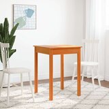  Blagovaonski stol voštano smeđi 55x55x75 cm od masivne borovine | shoptok.hr