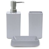  PZR-042 whitegrey bathroom set (3 pieces) | ePonuda.com