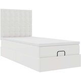  Otomanski krevet s madracem bijeli 80x200cm umjetna koža | shoptok.hr