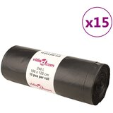  Vreće za smeće 150 kom crne 240 L | shoptok.hr